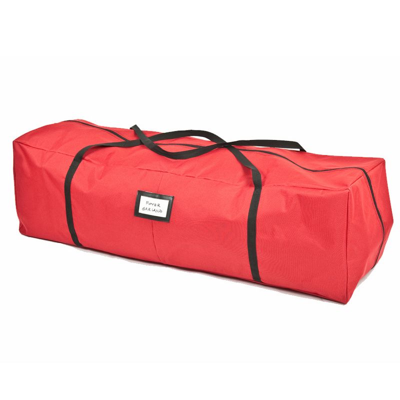 Tree Keeper 48" Red Multi Use Christmas Storage Bag - For Garlands, Trees, Lights, Inflatables and More