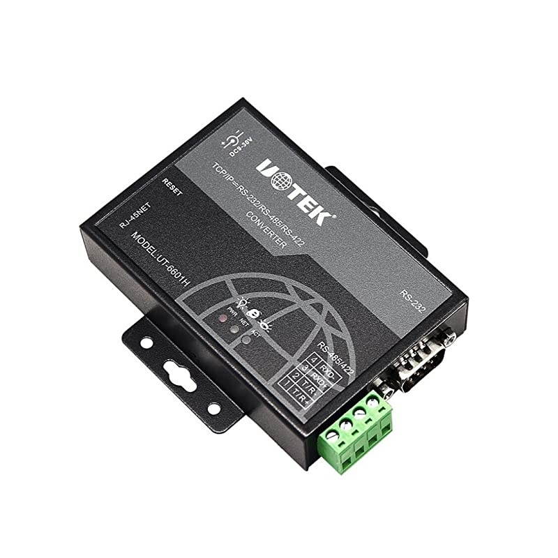 UT-6601H 1-Port Ethernet to Serial, TCP/IP to RS-232/422/485 Serial Device Server