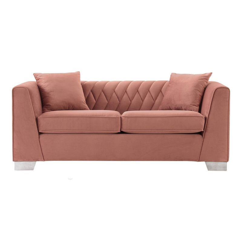 Ali Upholstered Loveseat Dark Shadow Blue - HOMES: Inside + Out