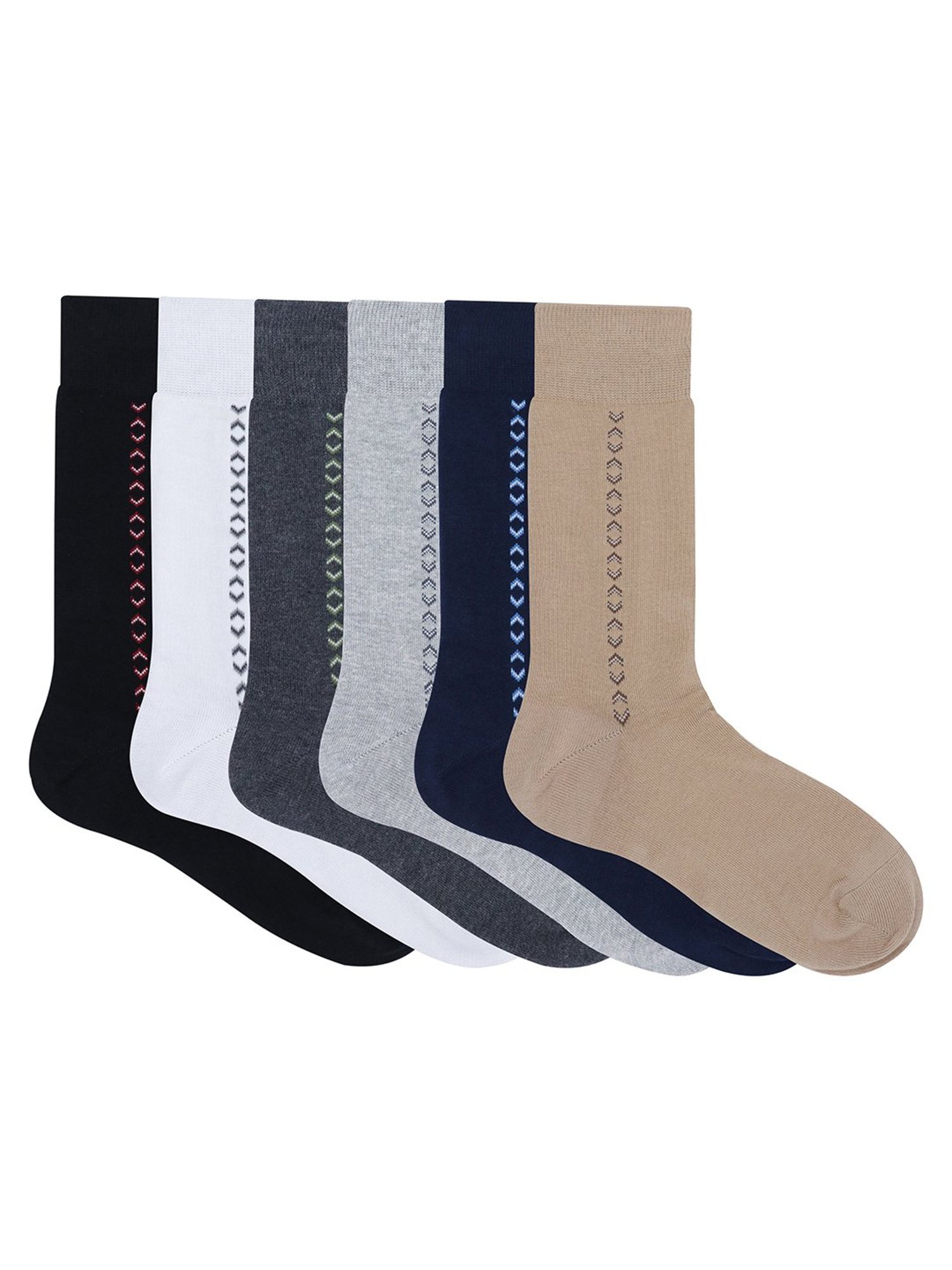 Balenzia Multicolor Free Size Socks - Pack of 6