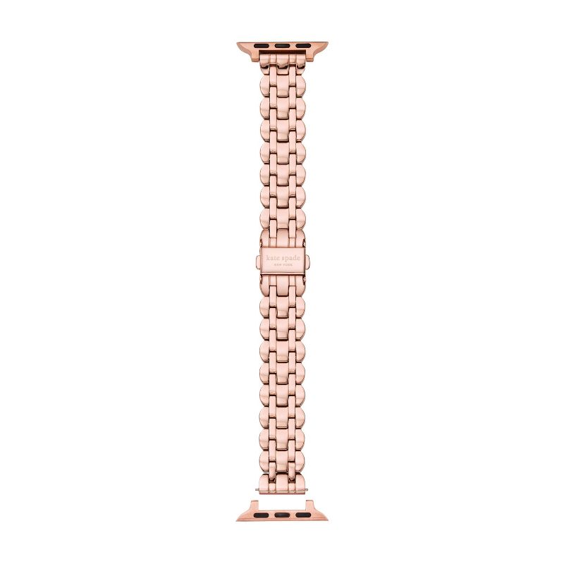 Kate Spade New York Rose Gold-Tone Stainless Steel Scallop 38/40mm Bracelet Band for Apple Watch