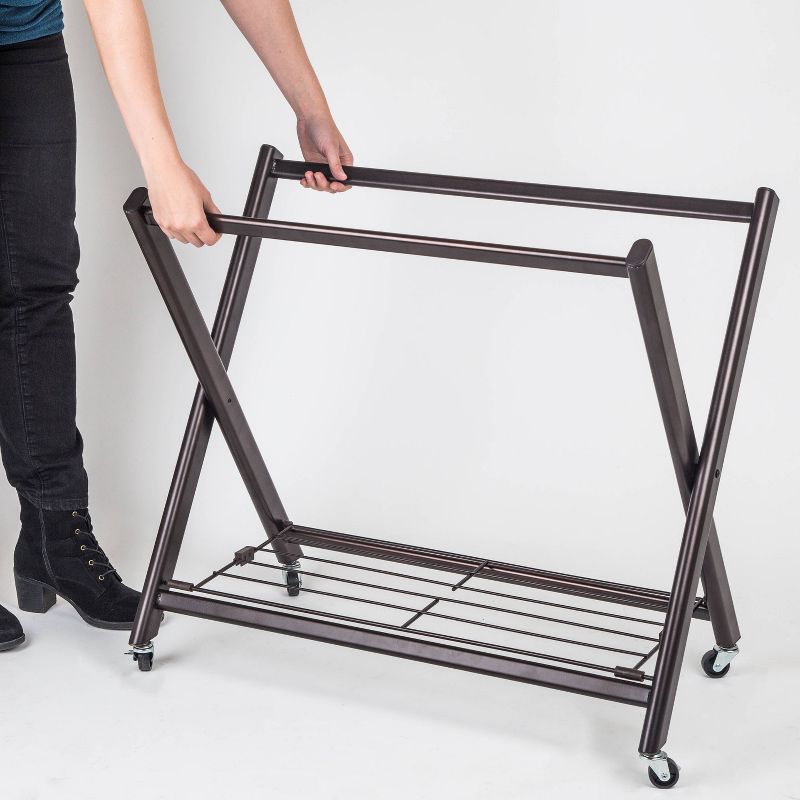 Rolling Triple Laundry Sorter White - Threshold™