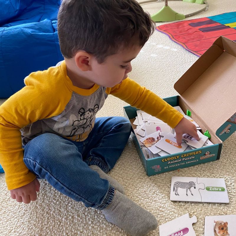 Cuddly Critters 60pc Animal Puzzle - Channie's