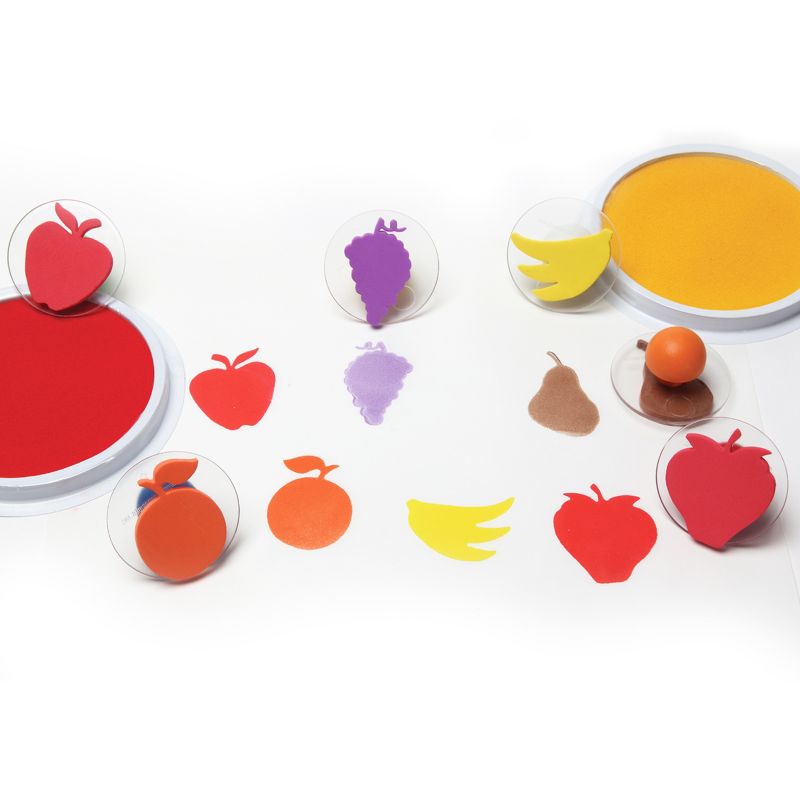 Ready 2 Learn Giant Stampers - Fruit - Set of 6