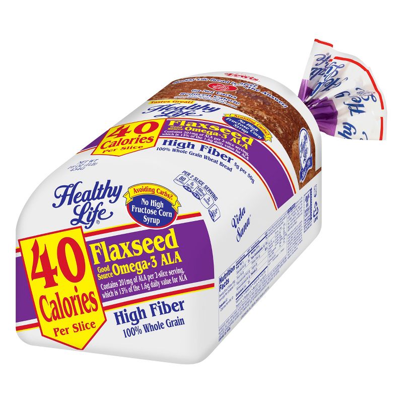 Health Life Flaxseed Bread - 16oz