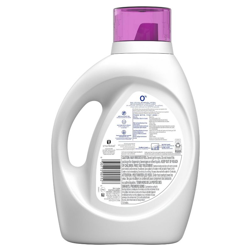 Tide Zero Soft Liquid Laundry Detergent - Lavender Scent - 92 fl oz