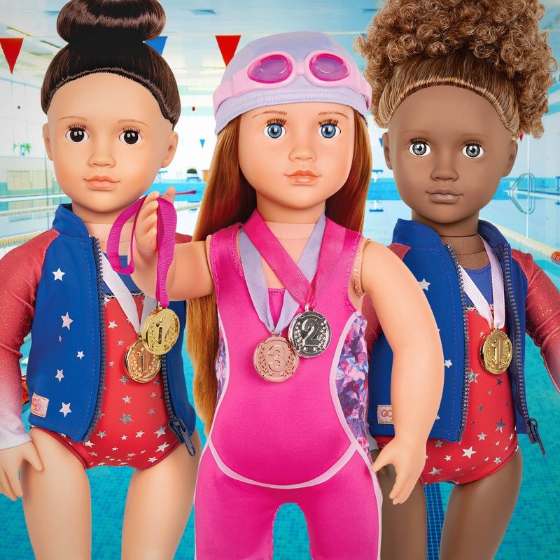 Our Generation Athletic Team Series 18" Gymnastics Doll - Sun