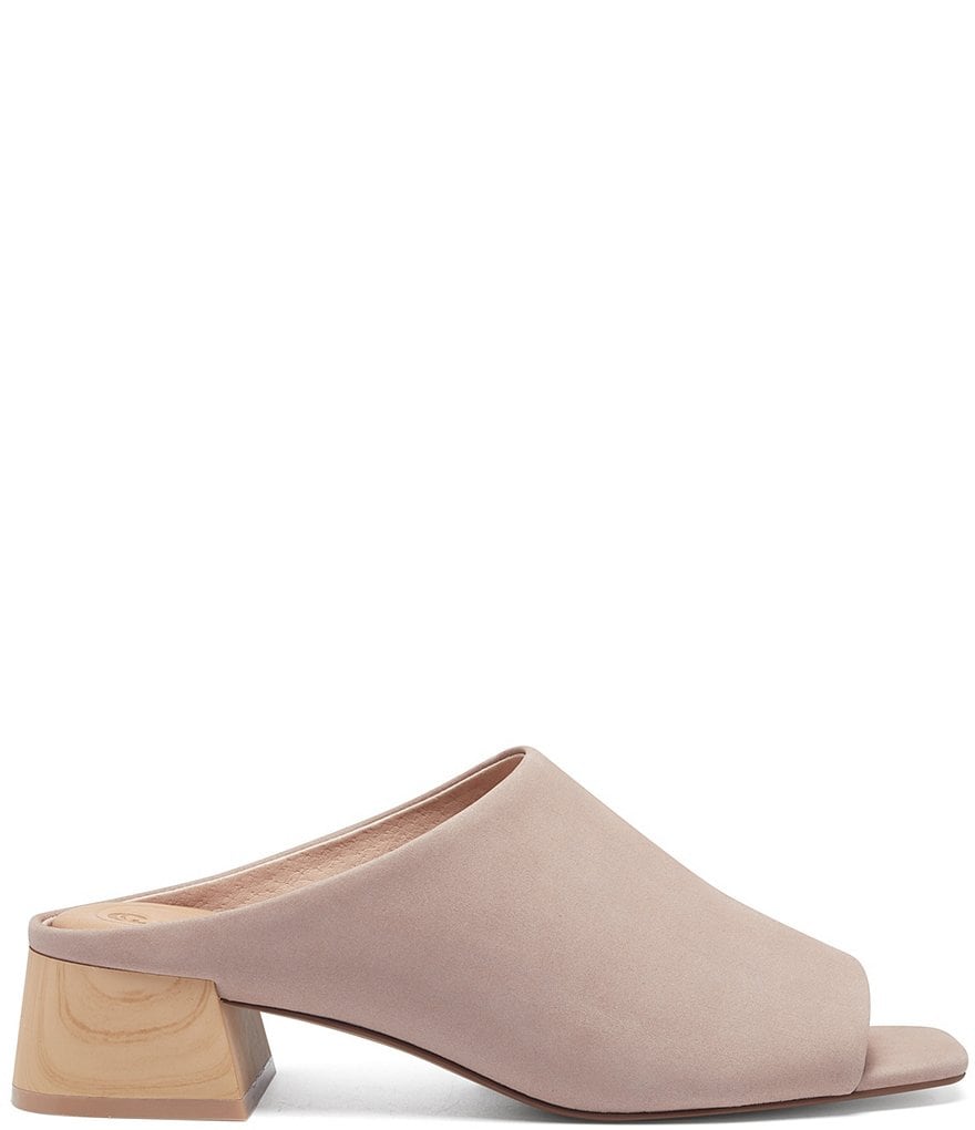 CC Corso Como Jacenia Nubuck Block Heel Mules
