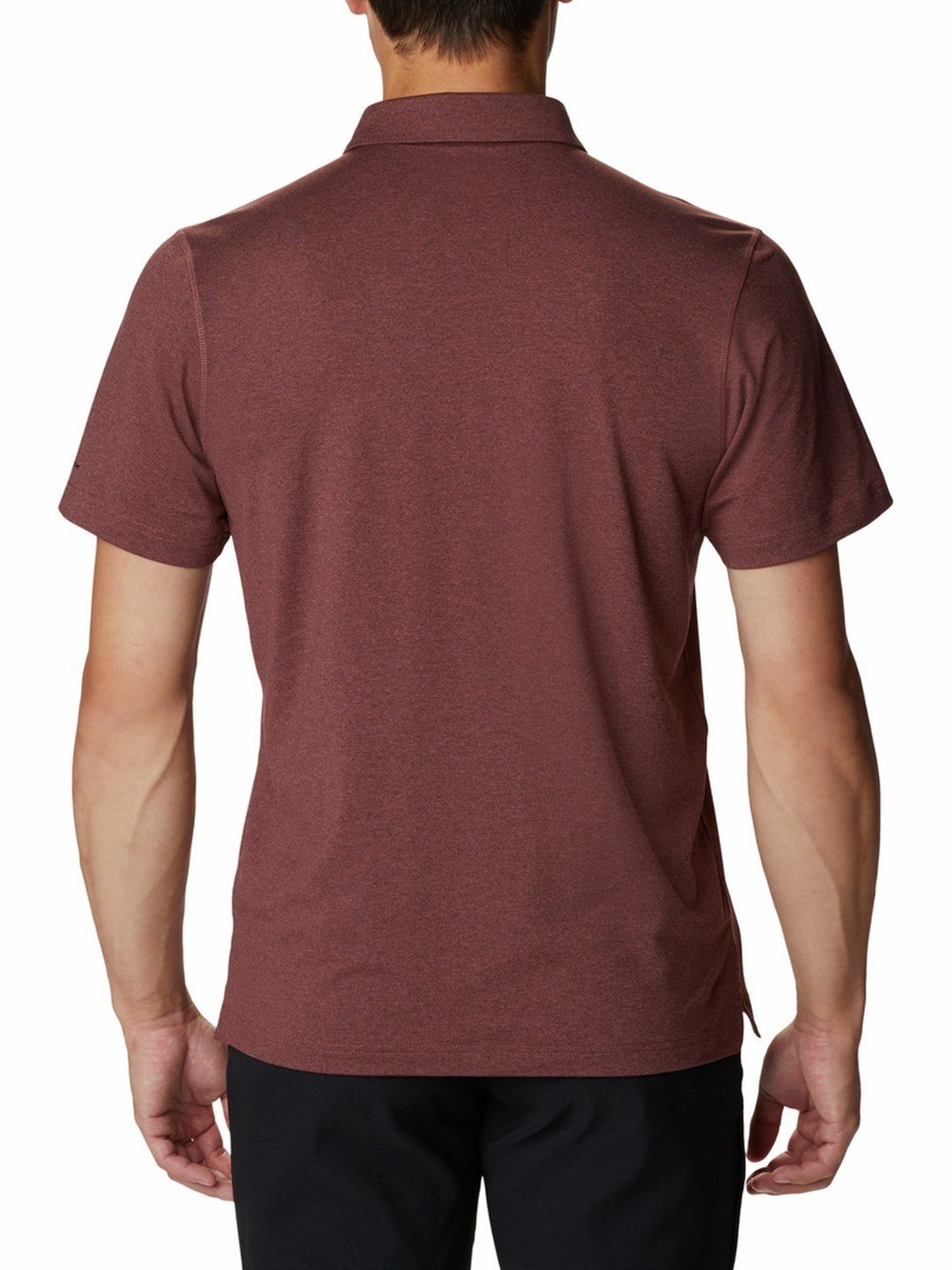 Columbia Red Regular Fit Polo T-Shirt