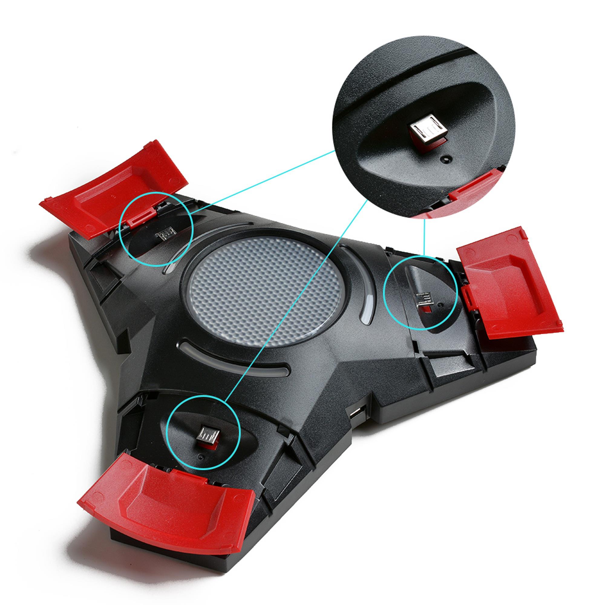 PS4 Controller Charger DualShock Three Controller Charger Triangle Dock for Playstation 4 Controller