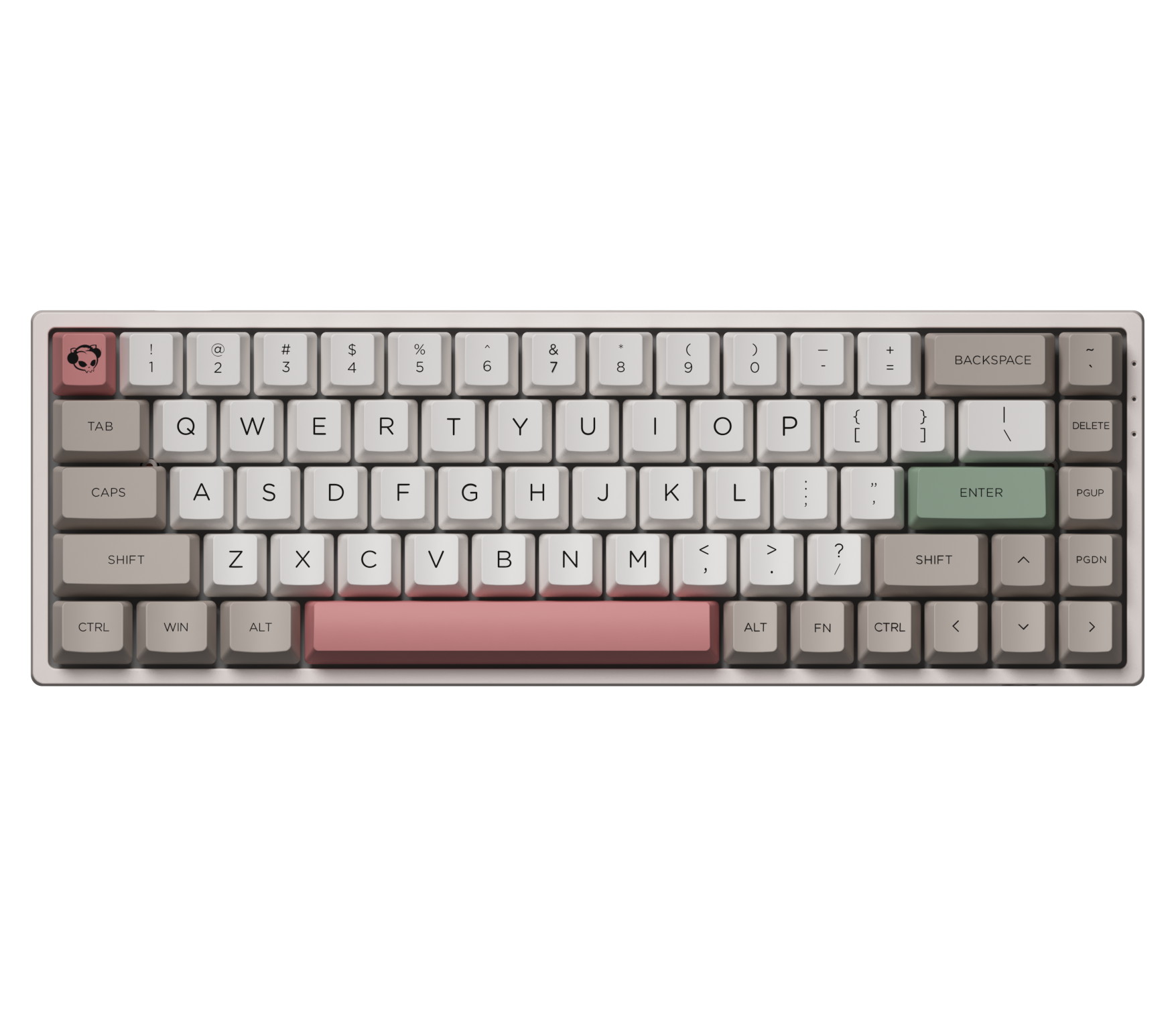Akko 3108V2 Sailor Moon Gaming Mechanical Keyboard Pink Switch Double Shot Dye Sub PBT Keycaps NKRO Detachable USB Type-C Pink Cat Paw