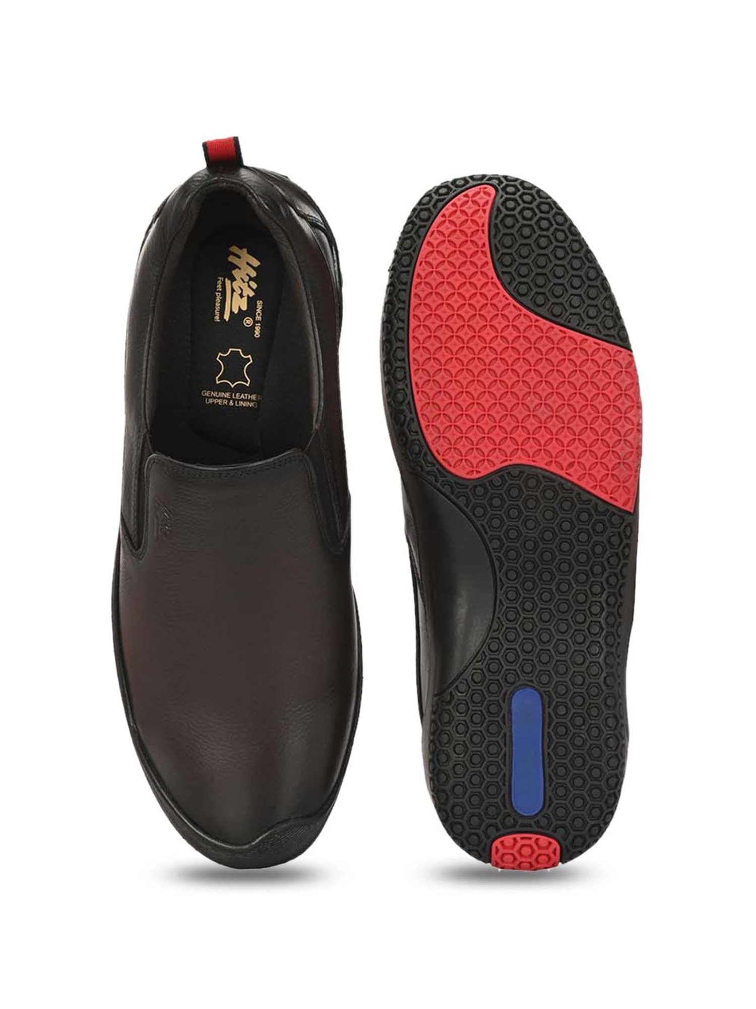 Hitz Men's Brown Casual Loafers