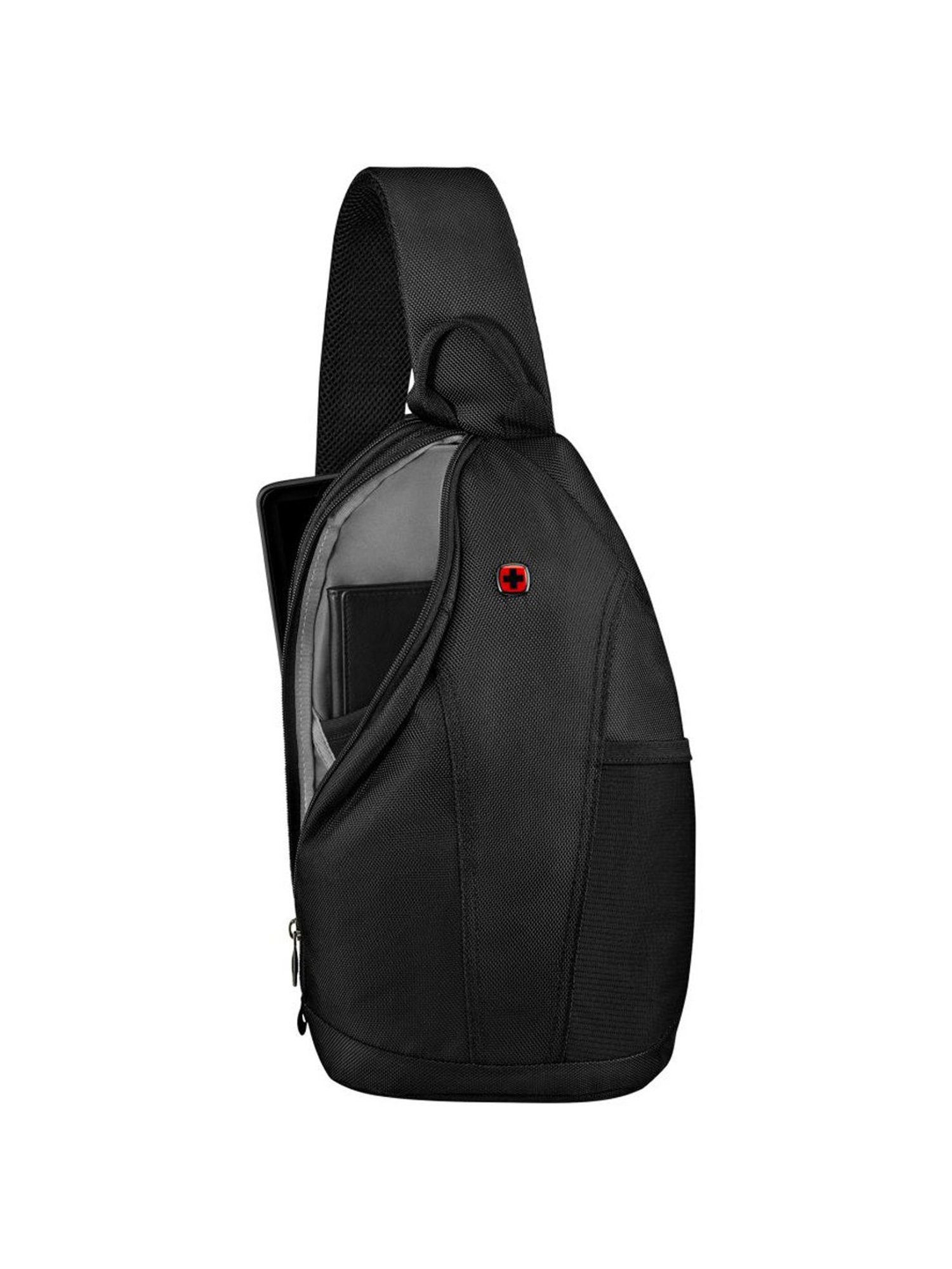 Wenger Black Solid Small Cross Body Bag