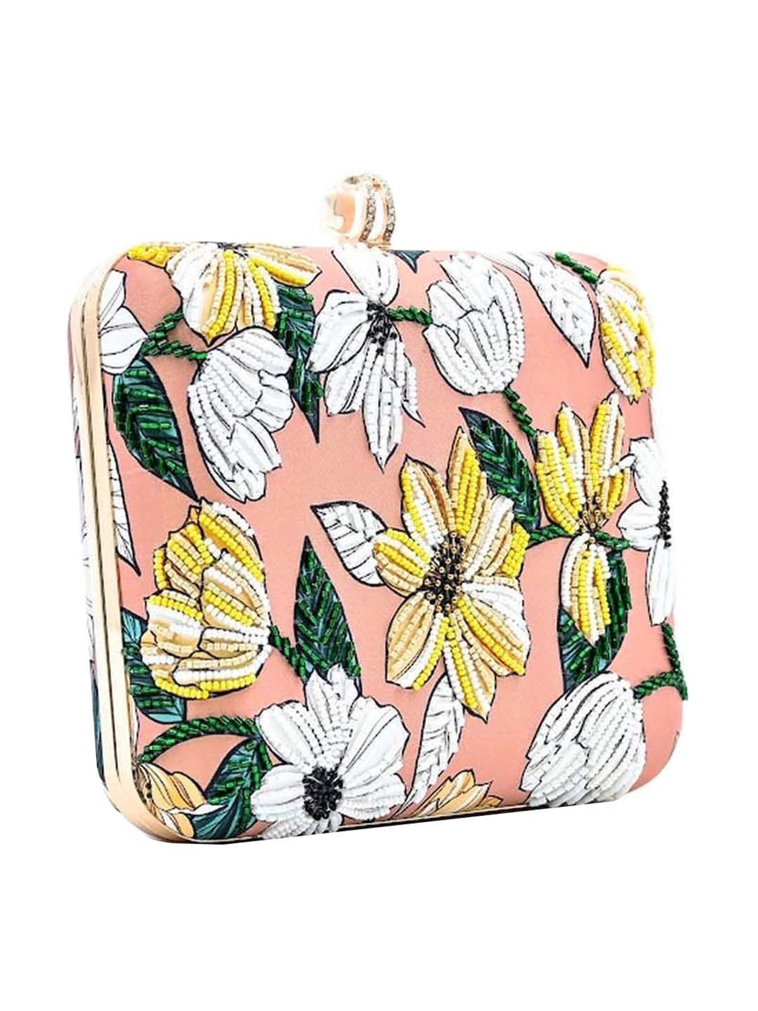 Sugarcrush Pink Embellished Clutch