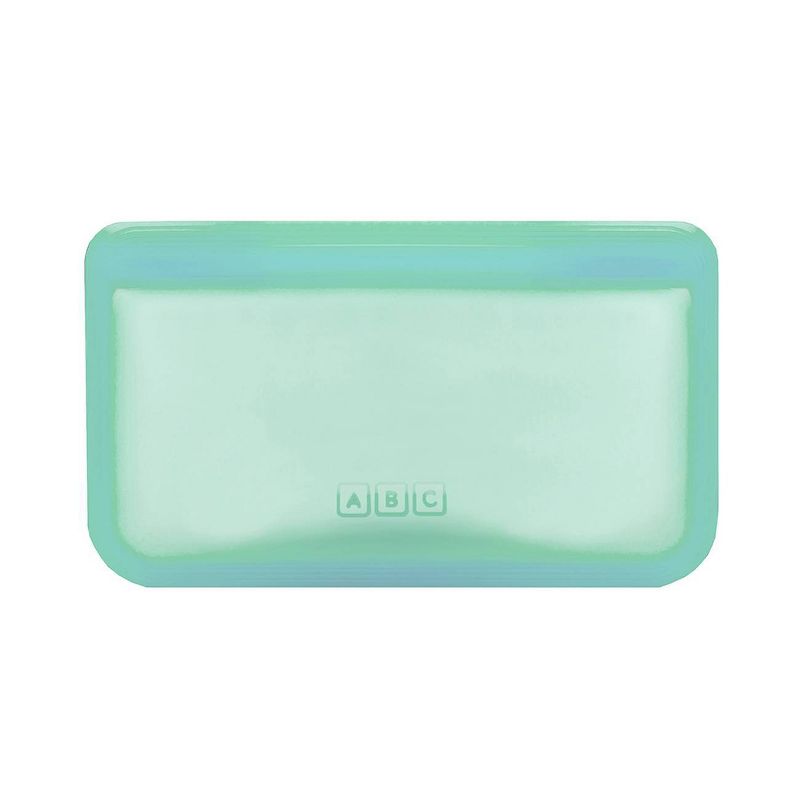 Austin Baby Collection Reusable Silicone Snack Bag - Small Mint