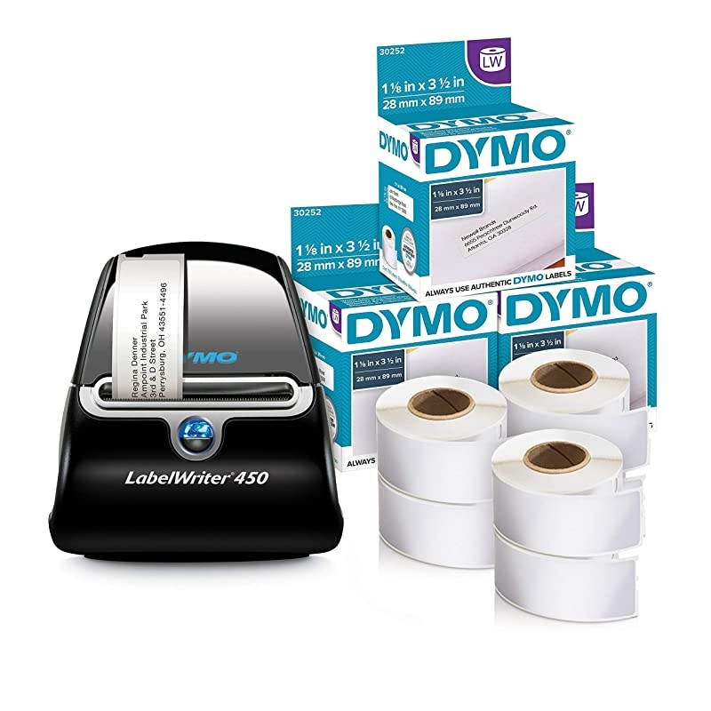 LabelWriter 450 Thermal Label Printer 1752264 + 6 bonus Address Rolls