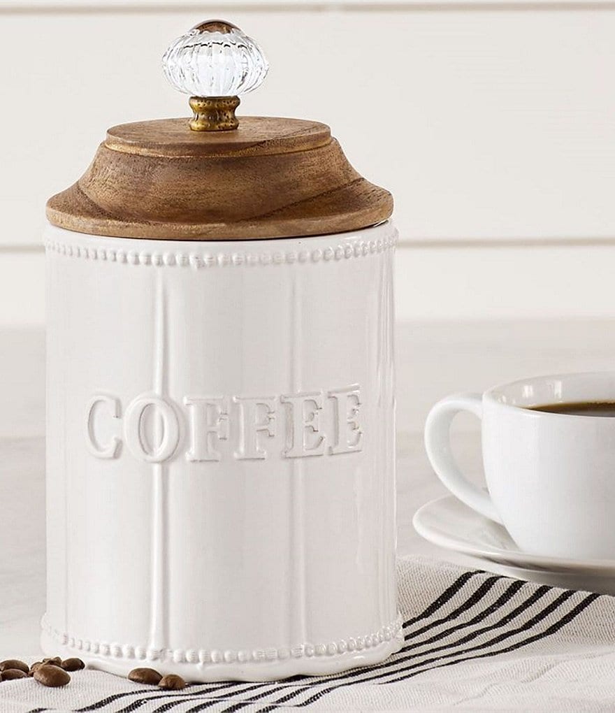 Mud Pie Door Knob Coffee Canister