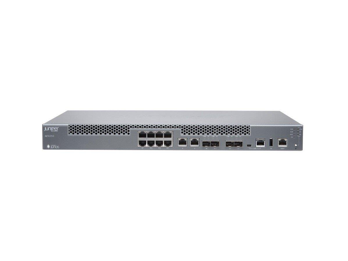 Juniper Networks NFX250-S1 10X10/100/1000BASE-T Ports 2X100/1000BASE-XSFP Ports