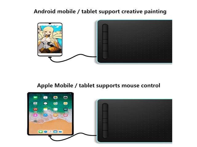 8192 10 inch Digitizing Tablet Graphics Tablet Drawing tablet Board For Computer Mobile Phone Digitizer Live Remote Teaching