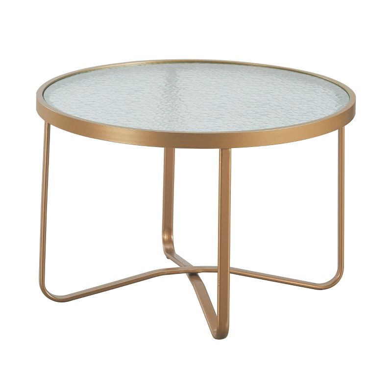 Mirabelle Outdoor Coffee Table - French Gold - Adore Decor