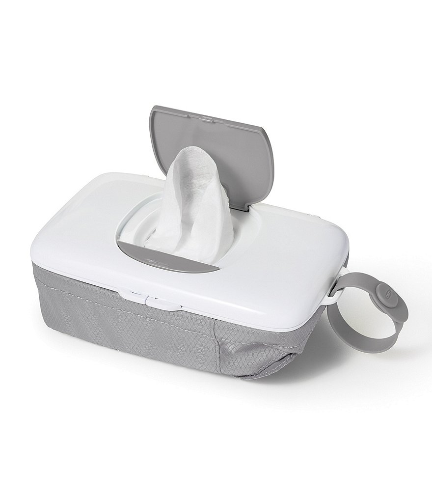 OXO Tot On-the-Go Wipes Hard Dispenser with Diaper Pouch