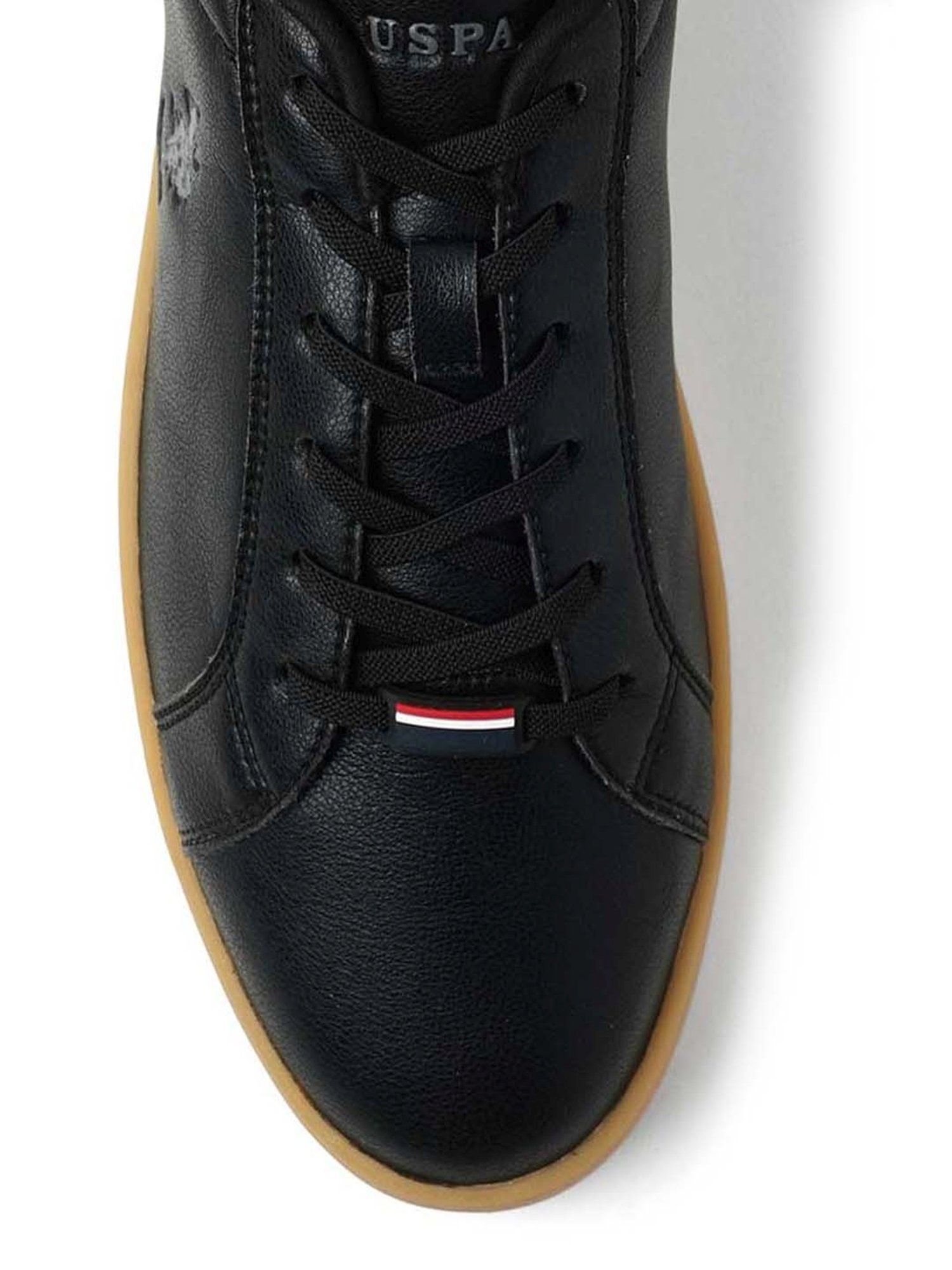 U.S. Polo Assn. Men's STEFAN Black Casual Sneakers