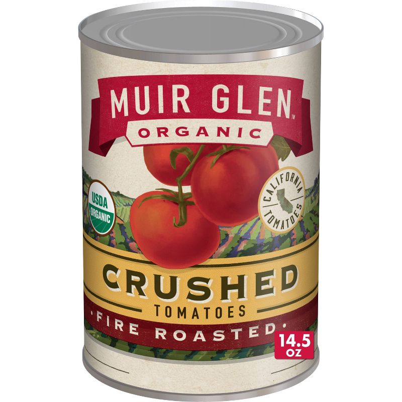 Muir Glen Crushed Tomatoes Fire Roasted - 14.5oz