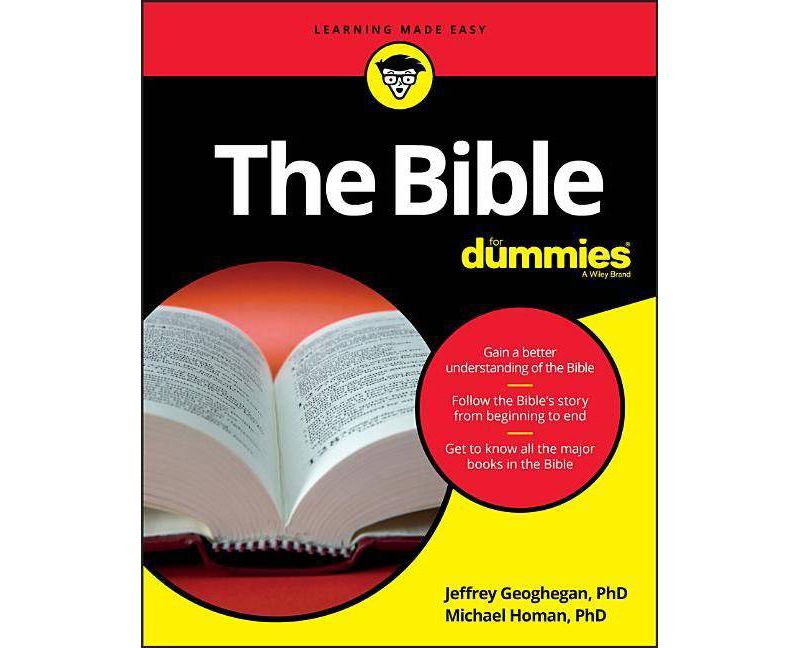 The Bible for Dummies - (For Dummies (Lifestyle)) by  Jeffrey Geoghegan & Michael Homan (Paperback)