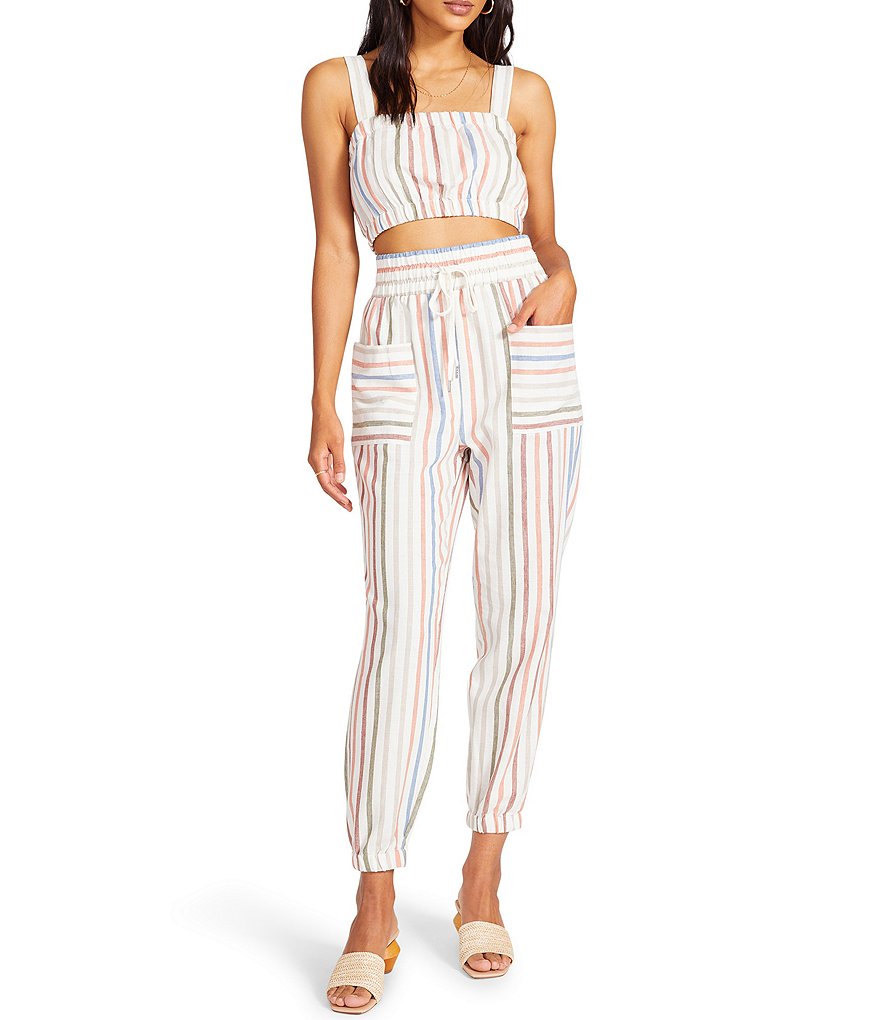 Every Pleated Flat Front Tapered Leg Chino Pants