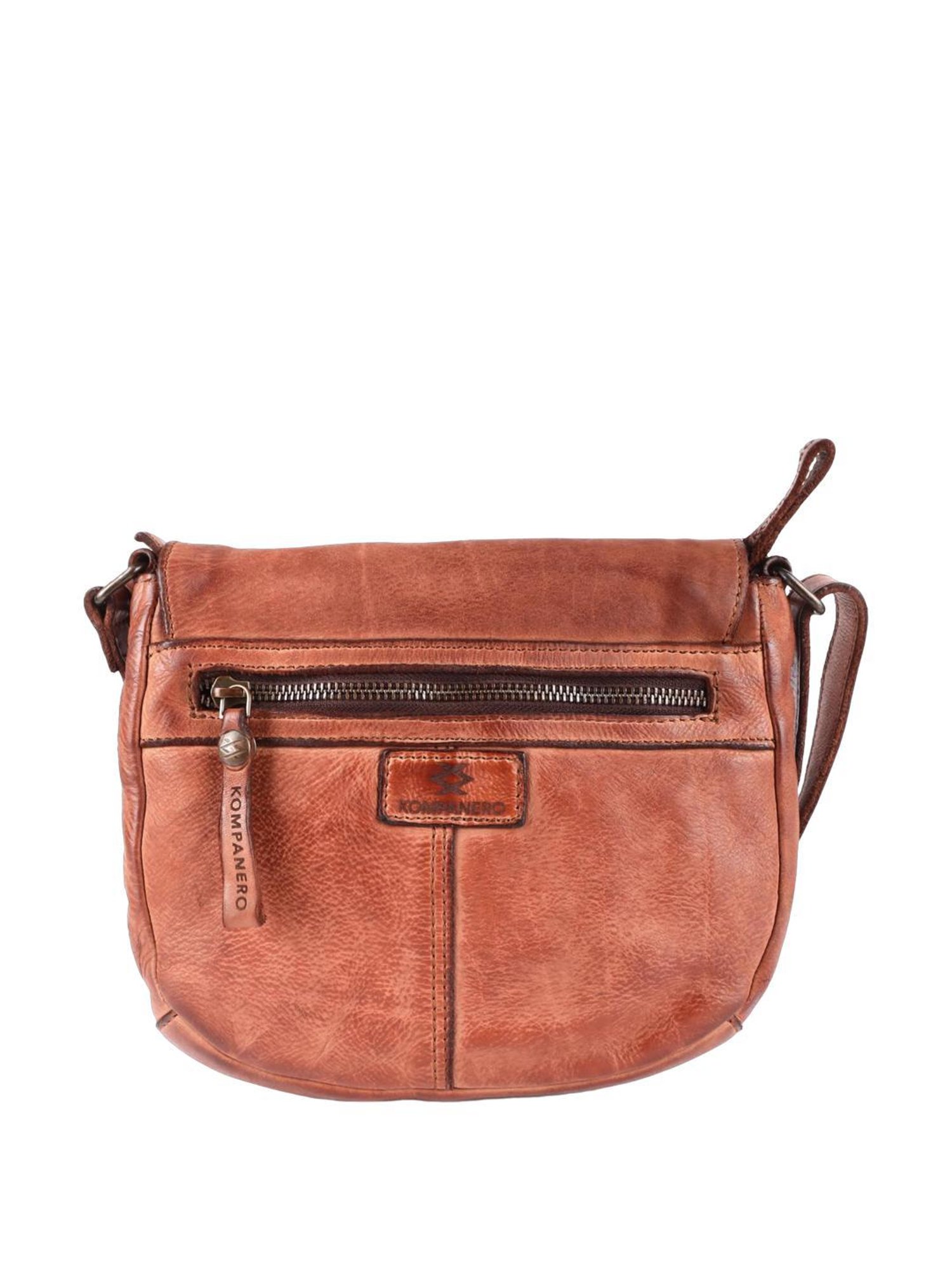 KOMPANERO Mia Tan Textured Sling Handbag