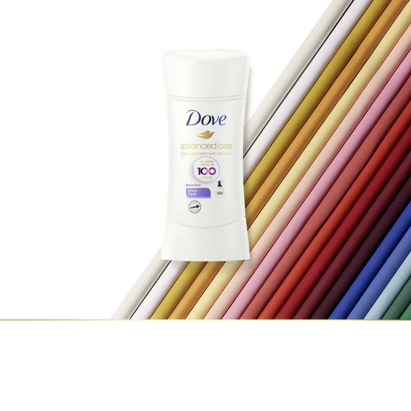 Dove Advanced Care Sheer Fresh 48-Hour Invisible Antiperspirant & Deodorant Stick - 2.6oz