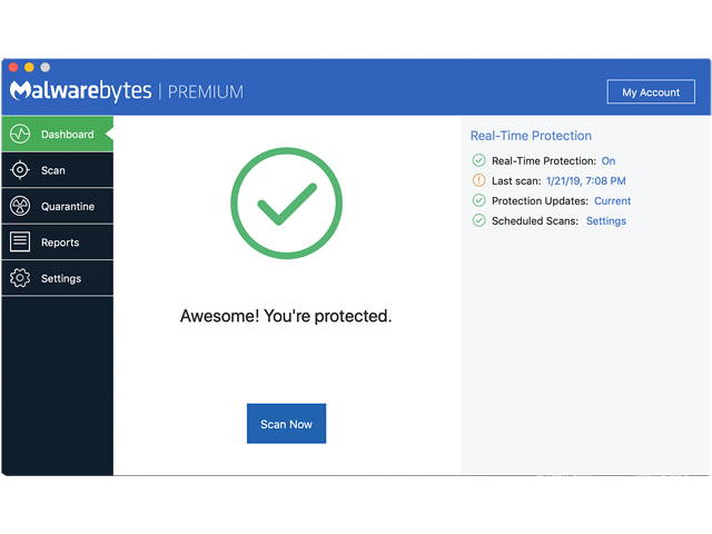Malwarebytes Anti-Malware Premium 4.0 1 Year / 3 Devices - Download