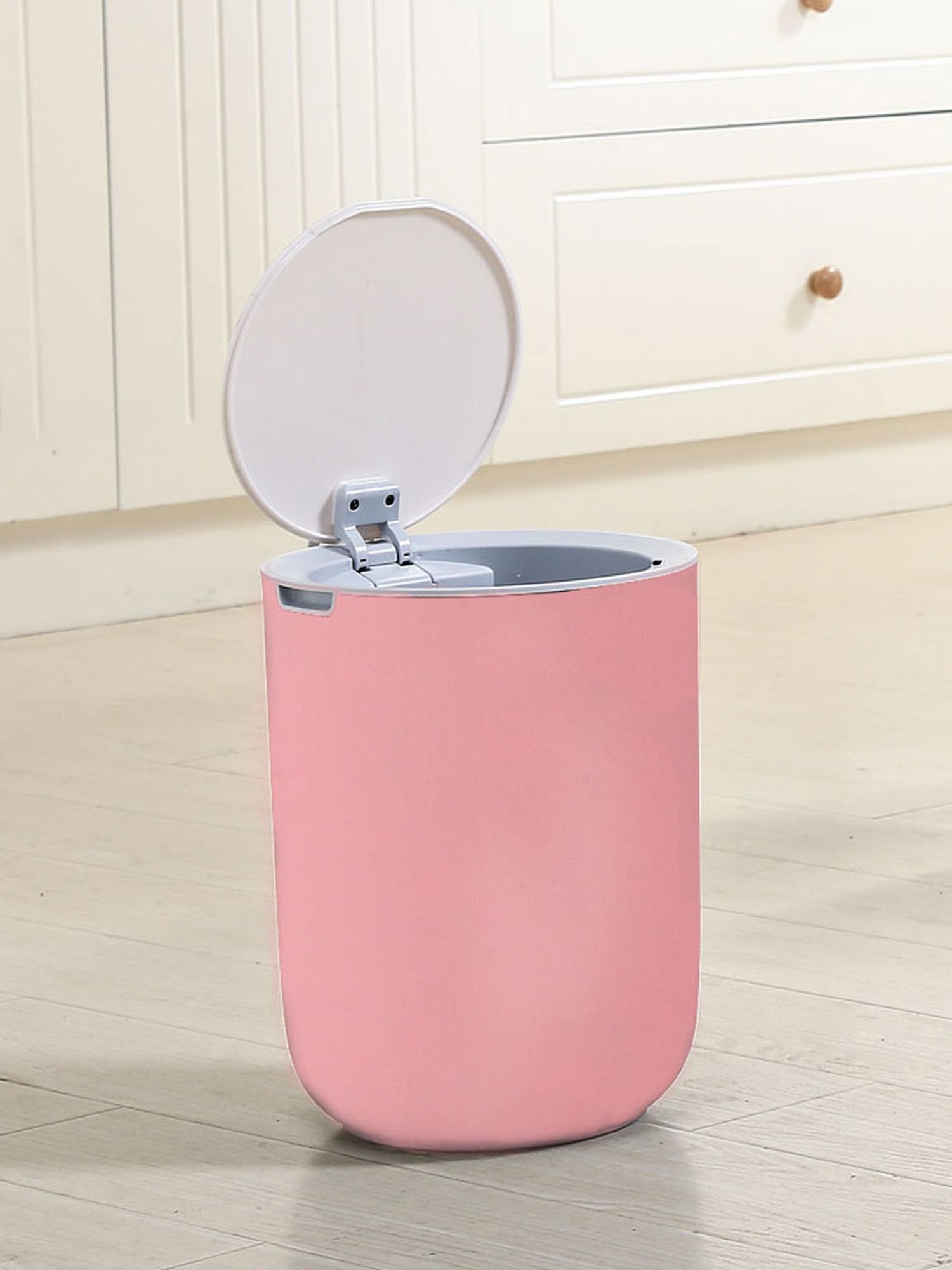 Freelance Pink Steel Set of 1 Dustbins