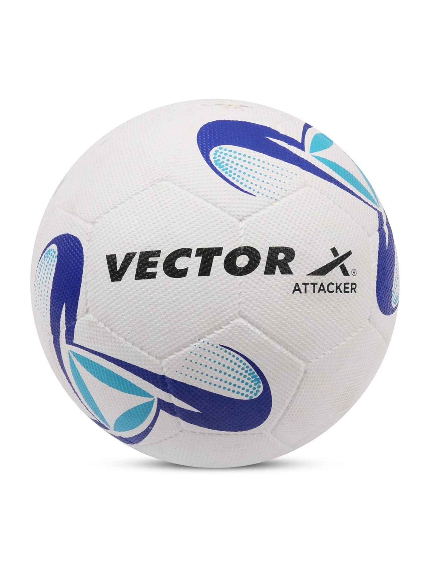Vector X Off White & Blue Football - Size 5