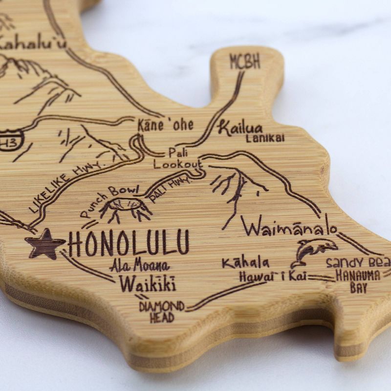 Totally Bamboo Destination Oahu Serving and Cutting Board