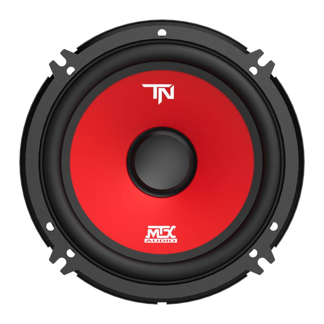 mtx terminator 6.5 inch woofer cone component speaker pair with 45 watt rms