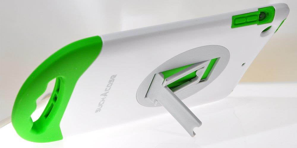 suchAcase Hybrid Series Child Safe Kids Friendly Soft Protective Cover Case for Apple iPad Mini 1 & 2 Retina Display (Green)2