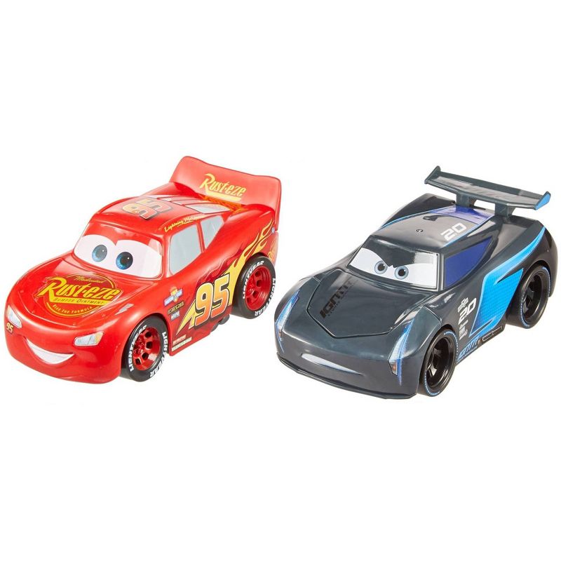 Disney Pixar Cars Turbo Racers 2pk - Lightning McQueen & Jackson Storm