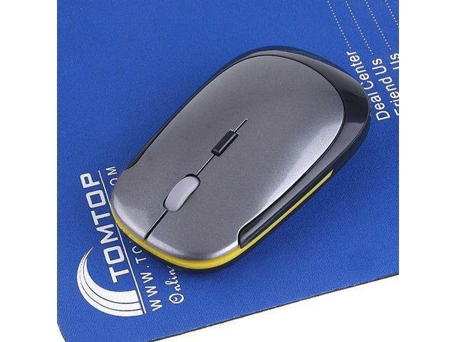 New Ultra-Slim Mini USB 2.4GHz Wireless Optical Right-Handed  Mouse Mice with  USB Dongle Adapter