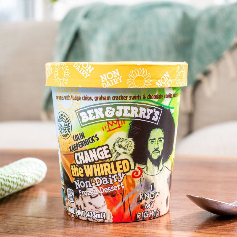 Ben & Jerry's Colin Kaepernick's Change The Whirled Non-Dairy Frozen Dessert - 16oz