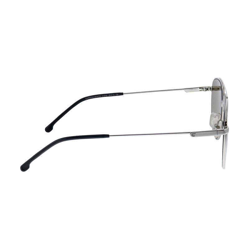 Carrera 2014/T/S 010 HA Unisex Pilot Sunglasses Silver 56mm