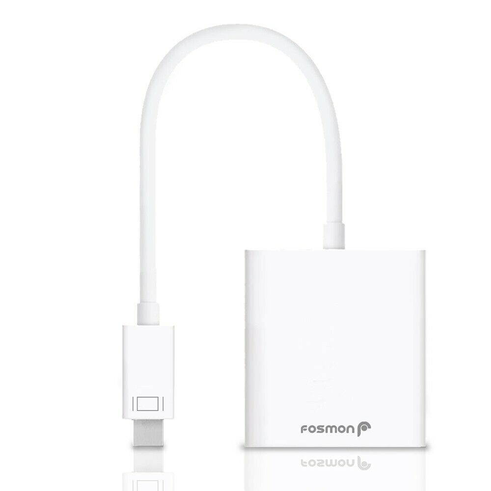 Mini Display Port DP mDP Thunderbolt to VGA Adapter Cable for Macbook Pro Air