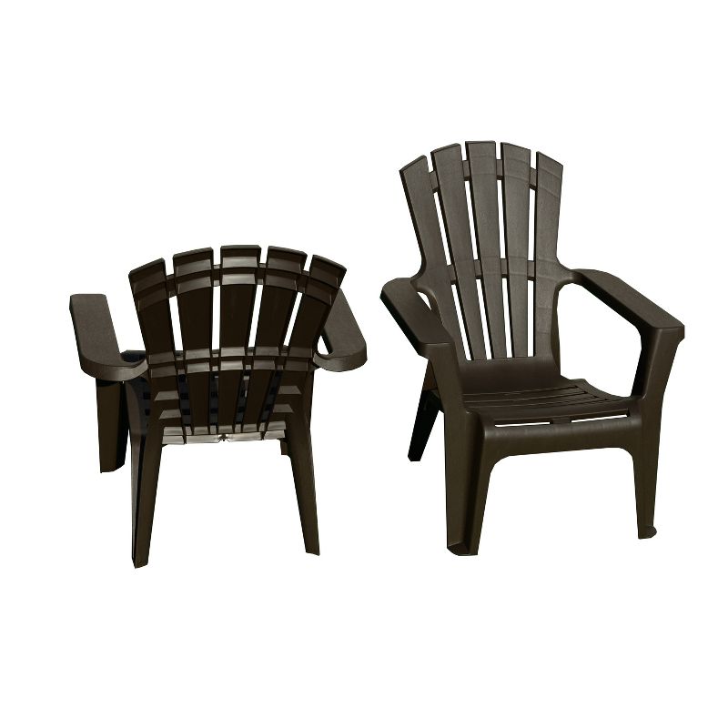 2pk Maryland Adirondack Chair Brown - Thy Hom