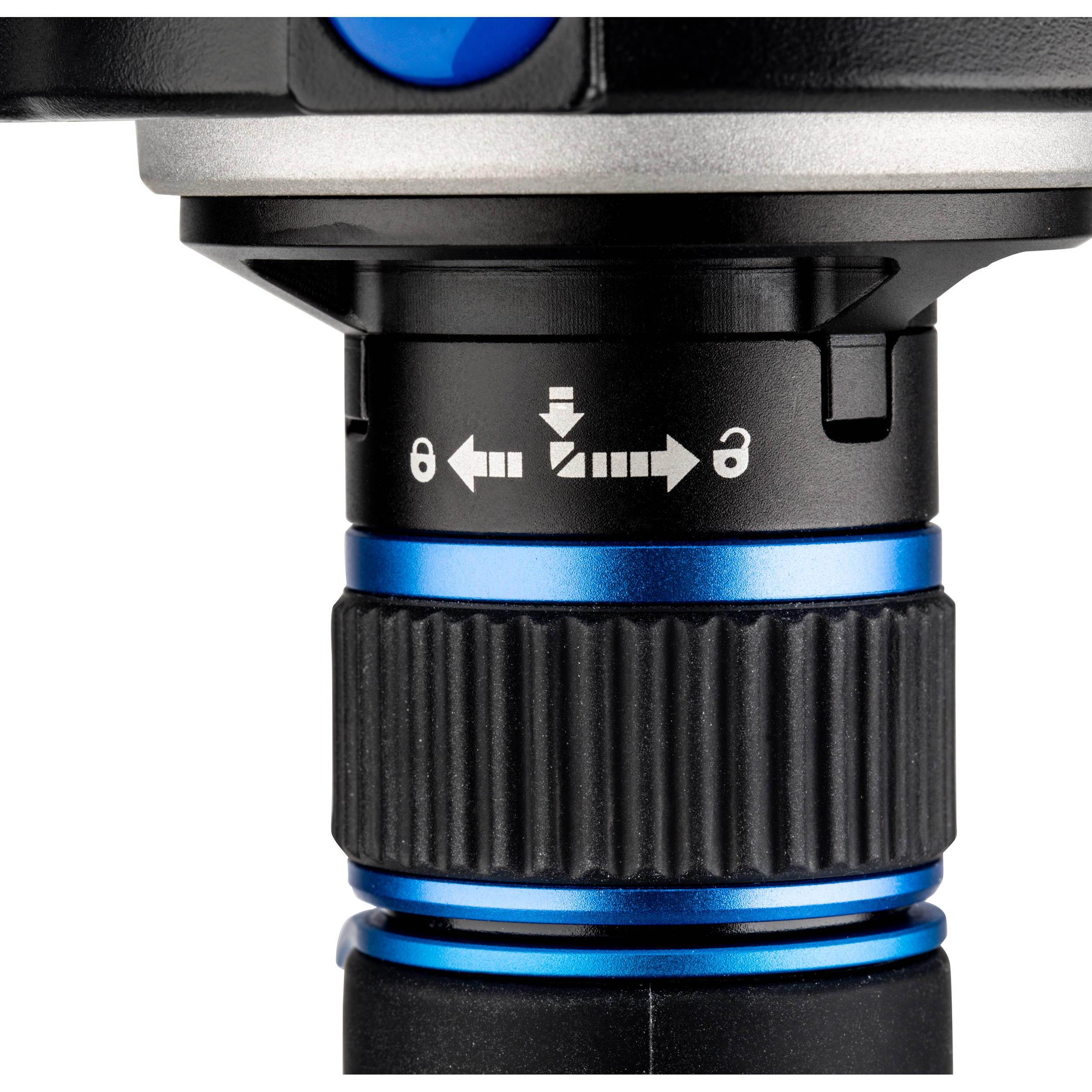 Benro MCT28AF Connect Video 4 Section Aluminum Monopod, Max. Load 26.46 lbs