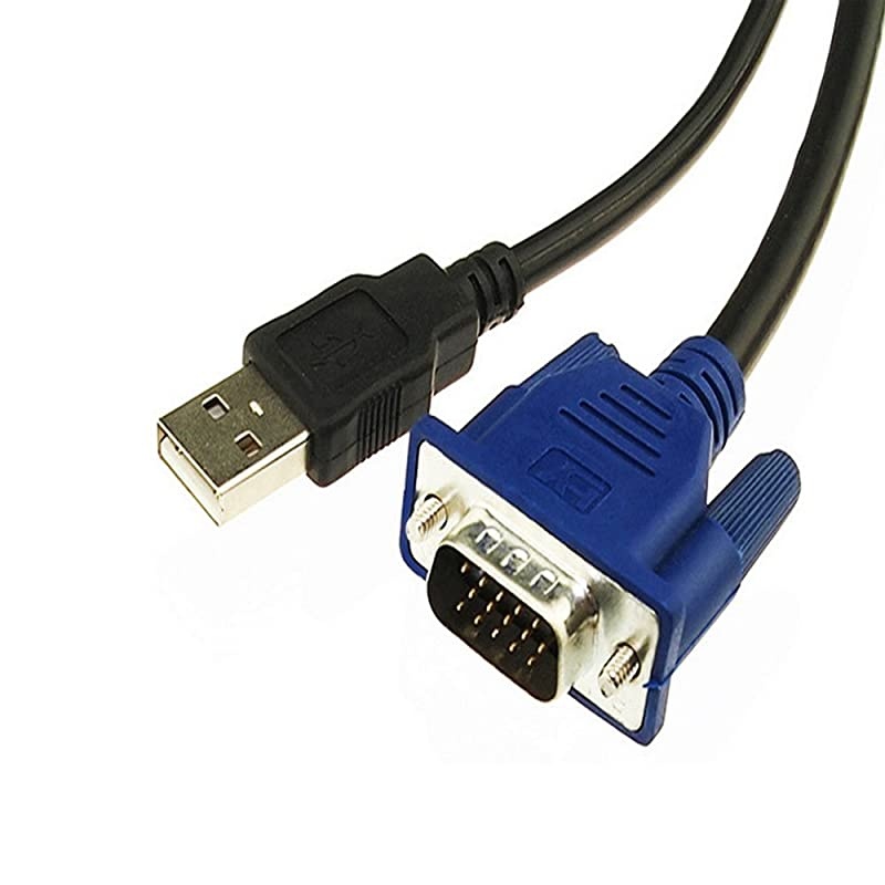 M1 to VGA Projector Cable with USB (M1VGAUSB6)