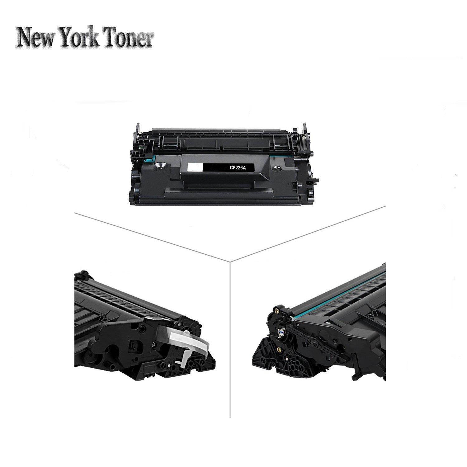 New York Toner Compatible Replacement Toner Cartridge Replacement for HP CF226A ( Black , 2 pk )