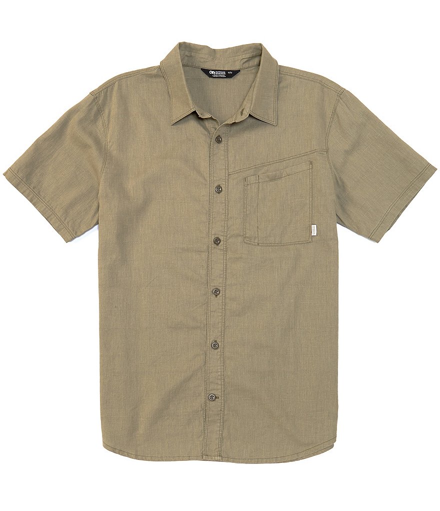Outdoor Research Weisse Performance Short-Sleeve Organic Materials Woven Shirt