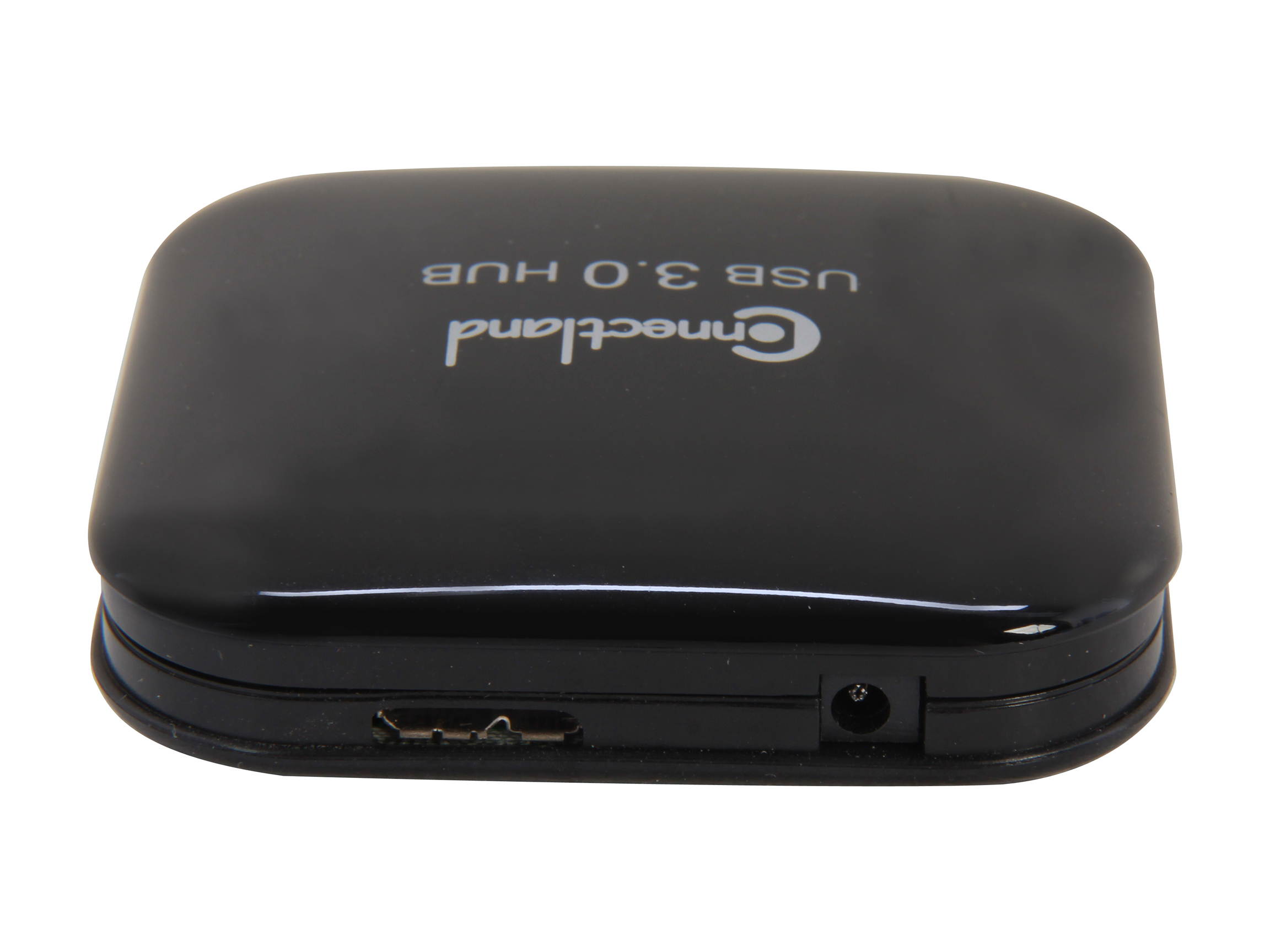 SYBA CL-HUB20126 USB 3.0 4-port Pocket Size Hub, 5Gbps Data Rate, Free AC Adapter and Cable - Black