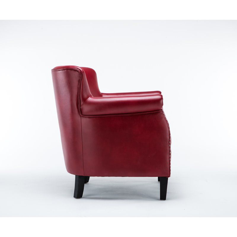 Holly Red Club Chair - Comfort Pointe
