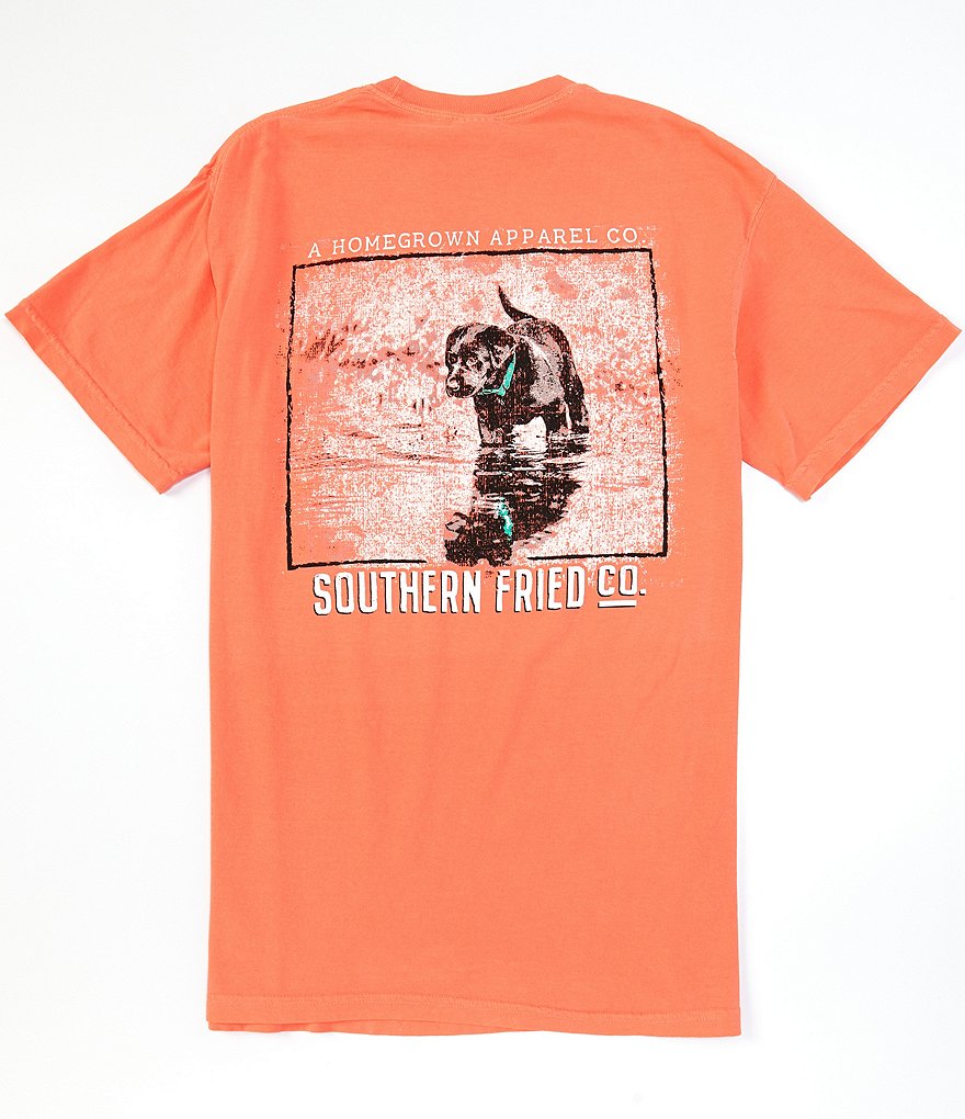 Southern Fried Cotton Men's Nellie Short-Sleeve Pocket Graphic Tee